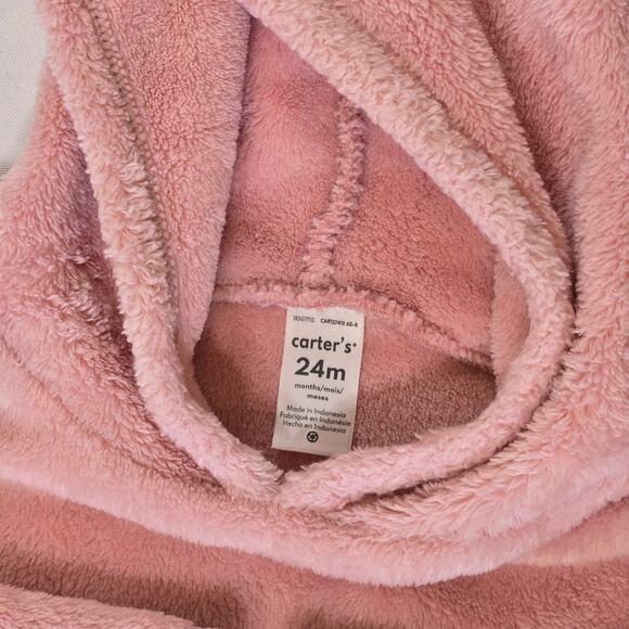 Carter's Bundle Of Two Toddler Girls Hooded Vest & Pullover. - Picture 5 of 8